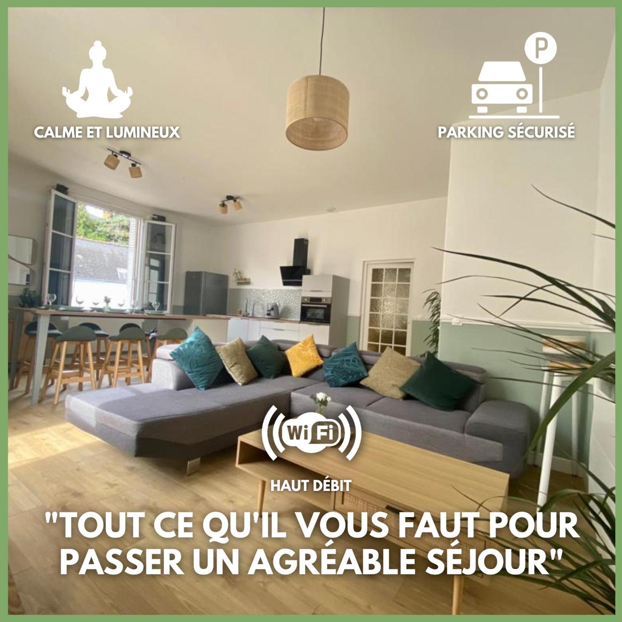 Elegance & Confort Au Coeur De Cholet ! 外观 照片